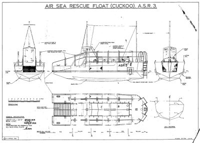 R.A.F. rescue craft,      Land: GB,  Bouwjaar: 1940,  Schaal: ,  Lengte:,  Bladen: 1\