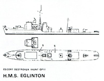 Eglinton H.M.S.  C.04.131  C.04 Torpedojagers