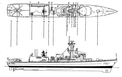 Karel Doorman \"M-Klasse\"  C.03.006  C.03 Fregatten