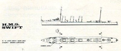 Swift H.M.S.  C.04.116  C.04 Torpedojagers